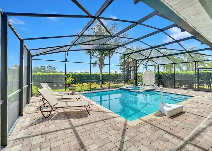 Spacious 8Br Family House With Private Caged Pool And Full Size Crib Near Disney