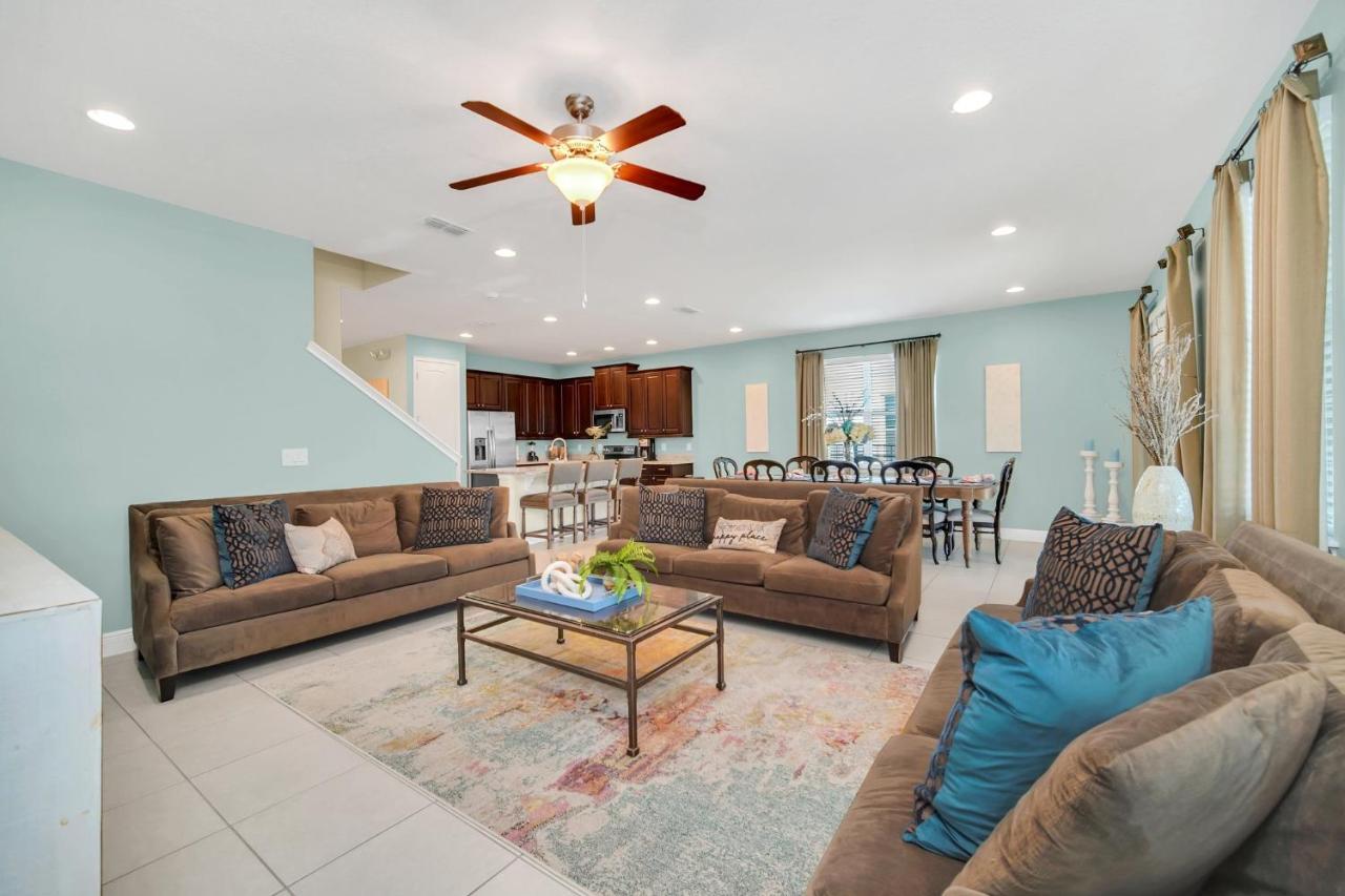 Spacious 8br Family House With Private Caged Pool And Full Size Crib Near Disney Holiday home *